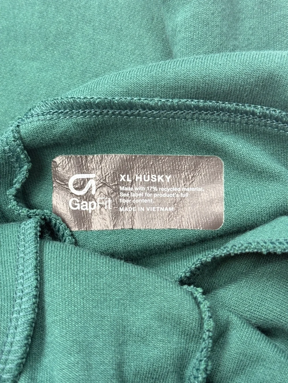 GapFit Pants Dark Green Athletic Zip Pockets - Boys XL Husky